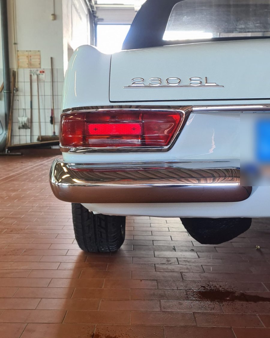 Mercedes 230 SL Pagode nach der Aufbereitung